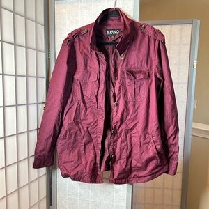 Buffalo David Bitton purple utility jacket